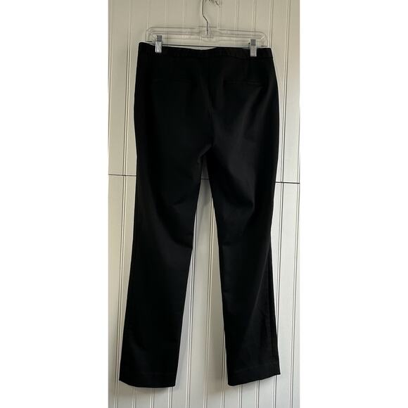 Theory Black Trouser Tuxedo Slim Pants Size 4 - Picture 3 of 10